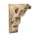 Balcony Beyond Wooden Corbel for Decor - Distressed Finish BA2647755